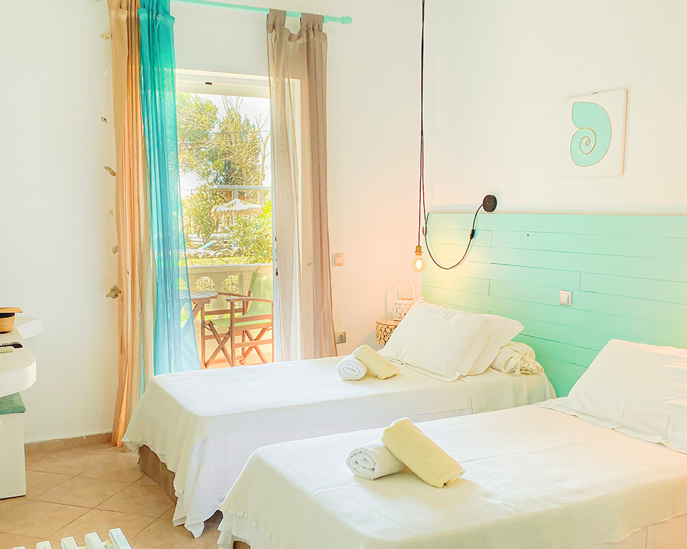 Yoga Retreat Accommodation - Twin Bedroom Shared