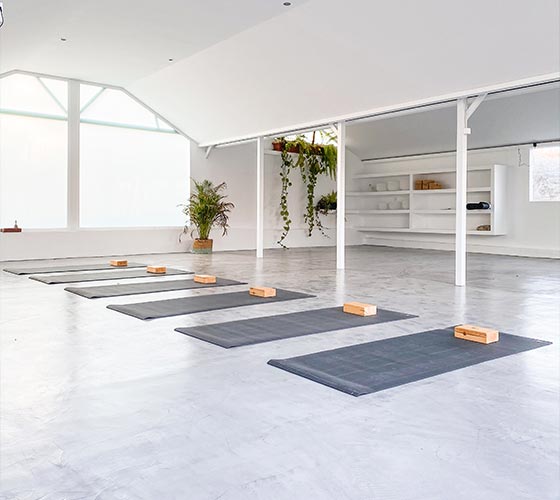 Yoga Hall at Inea Yoga School